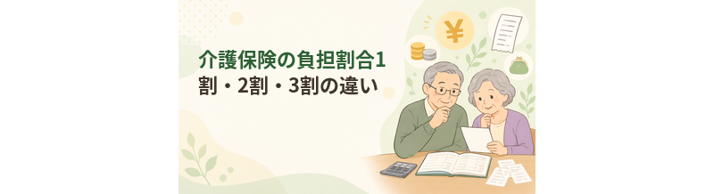 介護保険の負担割合1割・2割・3割の違い
