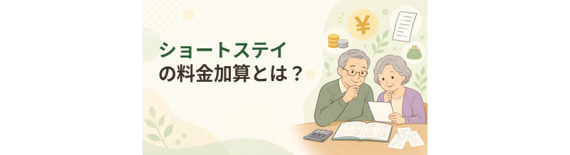 ショートステイの料金加算とは？主な加算と確認ポイントを解説