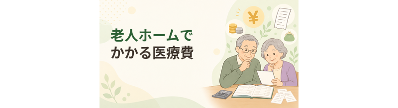 老人ホームでかかる医療費｜月額料金に含まれない費用を解説