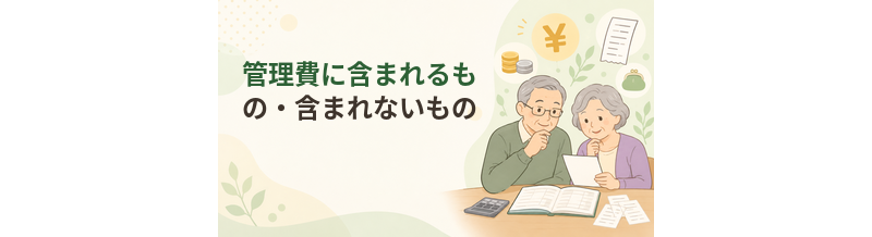 老人ホームの管理費に含まれるもの・含まれないもの