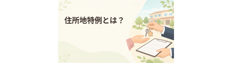 住所地特例とは？老人ホームへ転居するときの介護保険の扱い