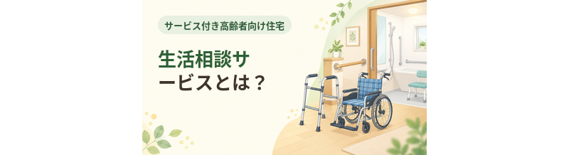 サ高住の生活相談サービスとは？