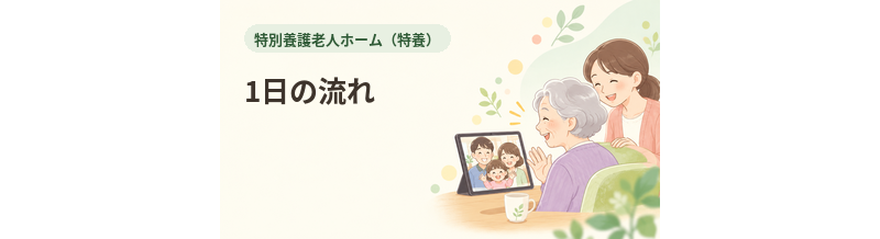 特養の1日の流れ｜食事・入浴・レクリエーションの生活
